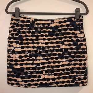 Diane von Furstenberg multicolor mini skirt